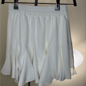 & Other Stories White Skater Skirt